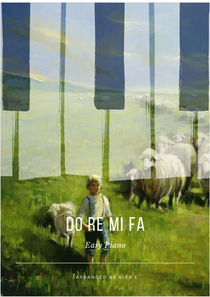 Book cover for DO RE MI FA - Easy Piano