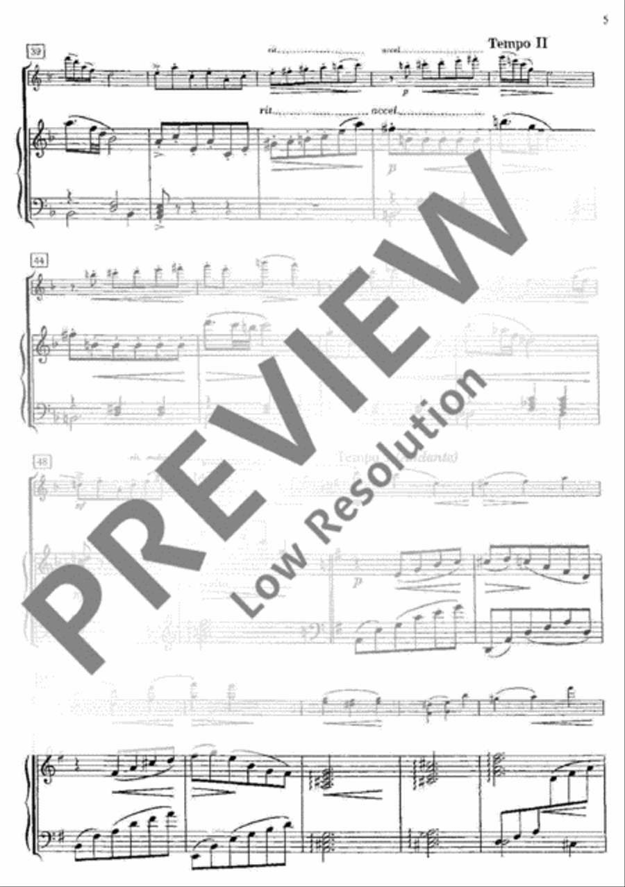 Serenade and Dance Violin Solo scores gallery preview page 6