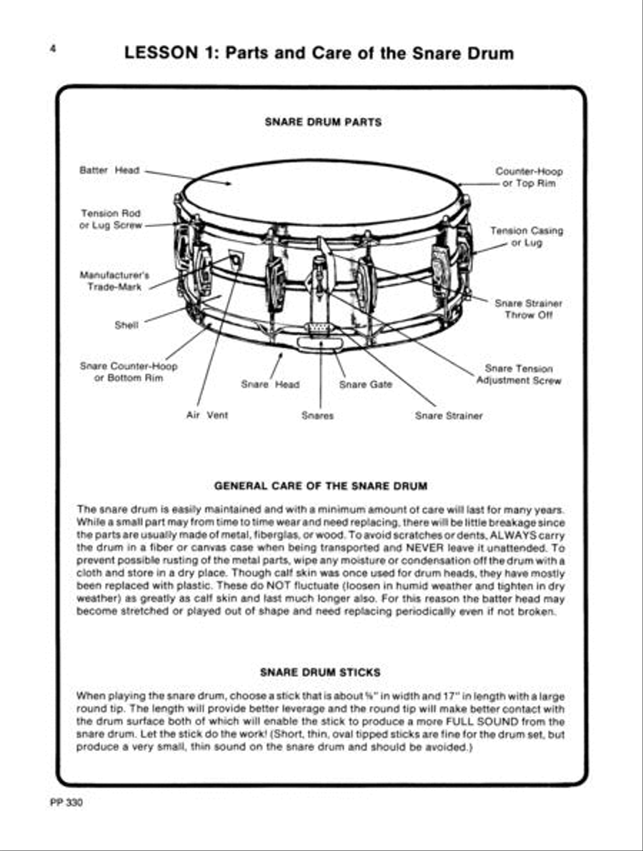 Logical Approach to Snare Drum Vol 1 Percussion scores gallery preview page 4