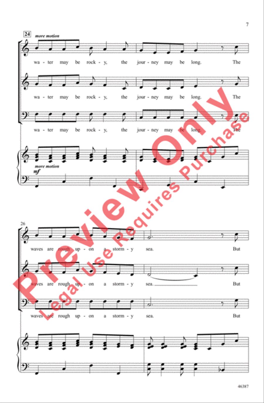 The Lighthouse The Lighthouse 3-Part scores gallery preview page 7