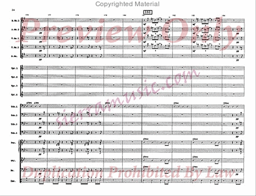 Keystone Shuffle Big Band scores gallery preview page 25