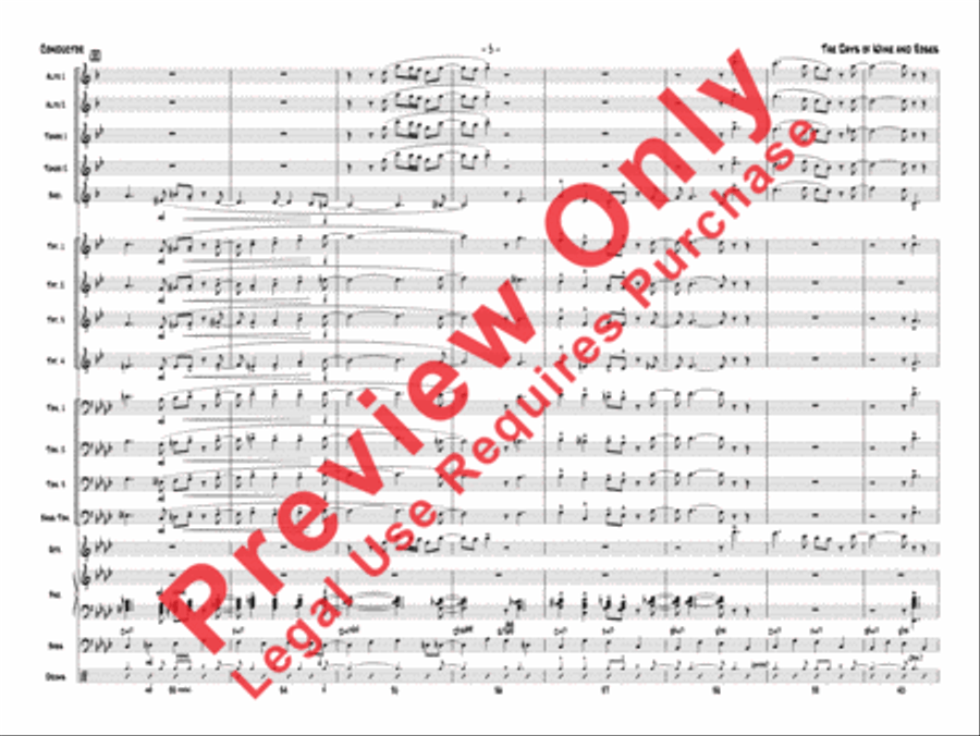 The Days of Wine and Roses Jazz Ensemble scores gallery preview page 24