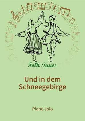 Book cover for Und in dem Schneegebirge