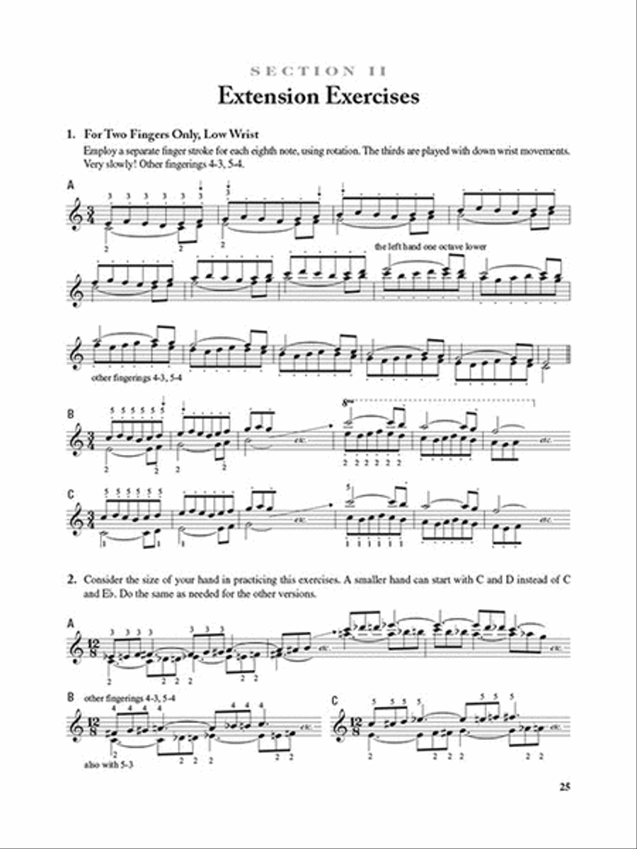 Fundamentals of Piano Technique – The Russian Method Piano Method scores gallery preview page 4