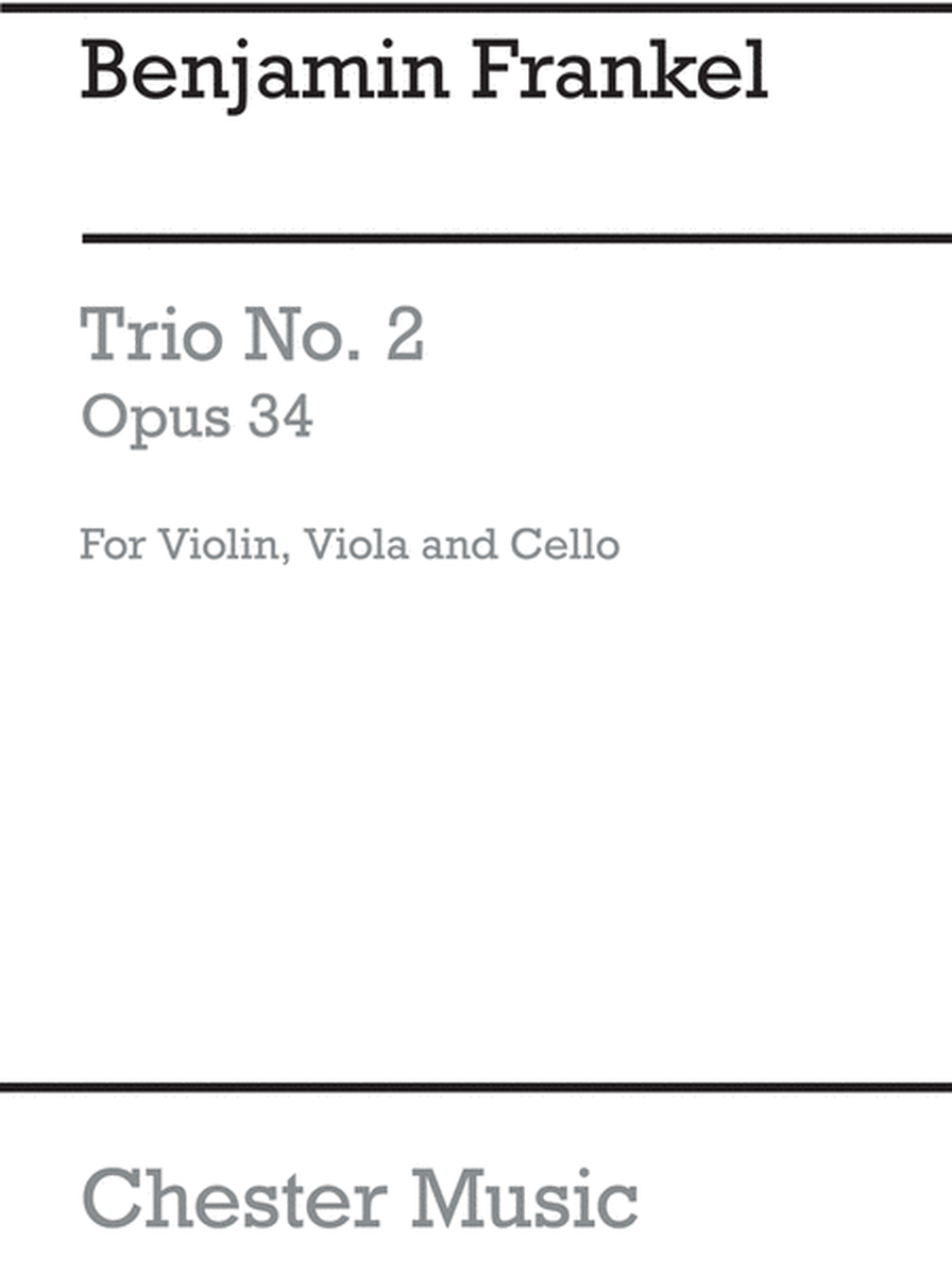 String Trio No.2 Op.34 (Parts)