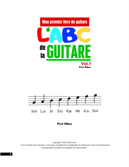 L'ABC de la Guitare Vol.1 image number null
