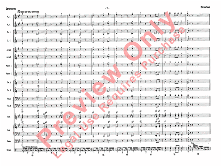 Drumtime Jazz Ensemble scores gallery preview page 10