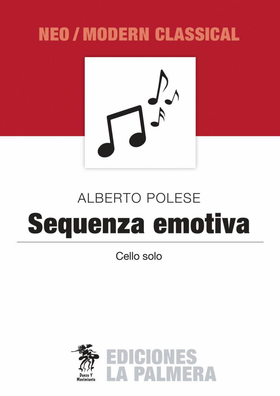 Sequenza emotiva Cello scores gallery preview page 1