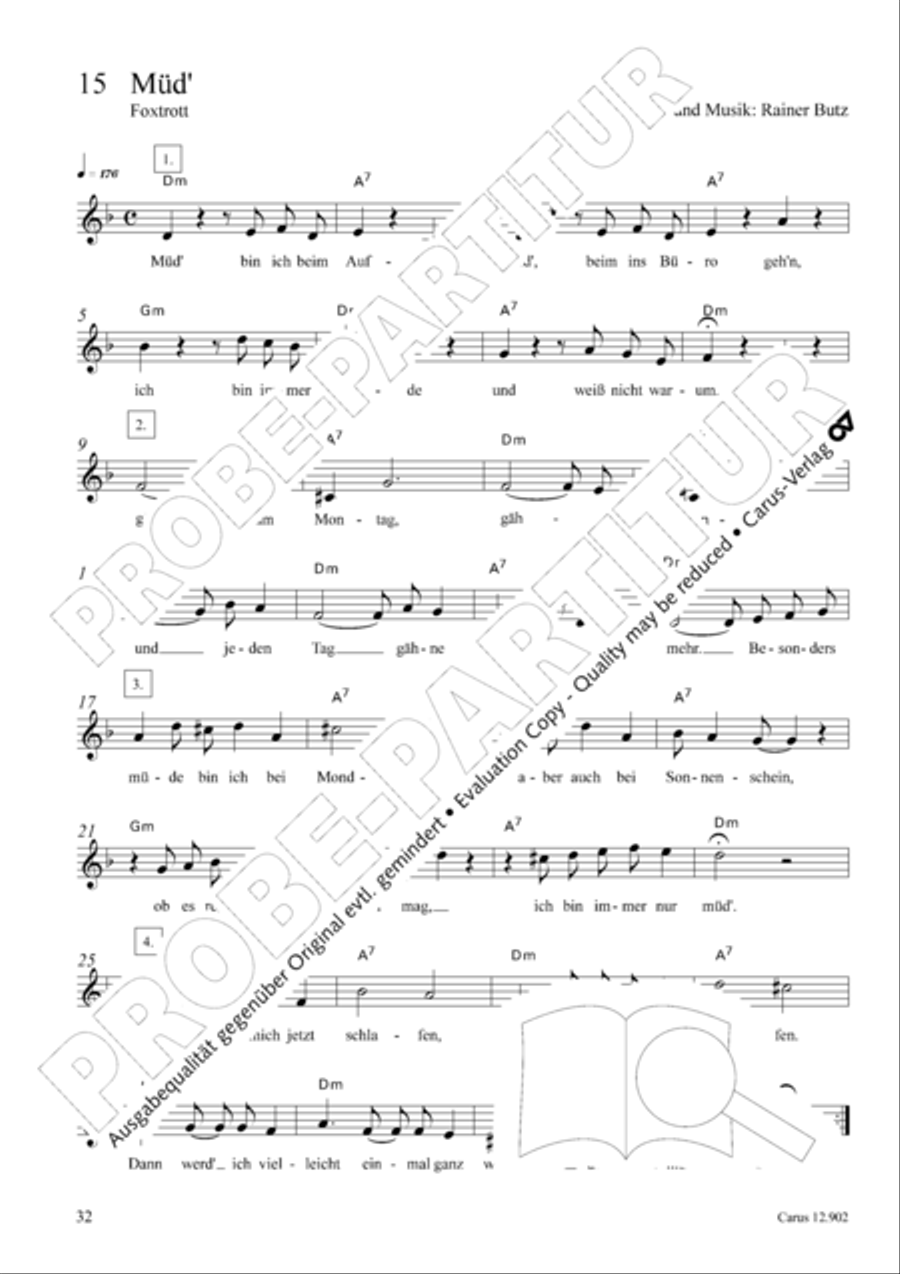 Gute-Laune-Kanons 4-Part scores gallery preview page 33