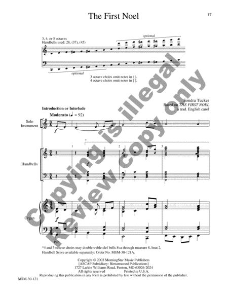 Flexible Hymn Accompaniments for Handbells, Set 1 (Full Score)