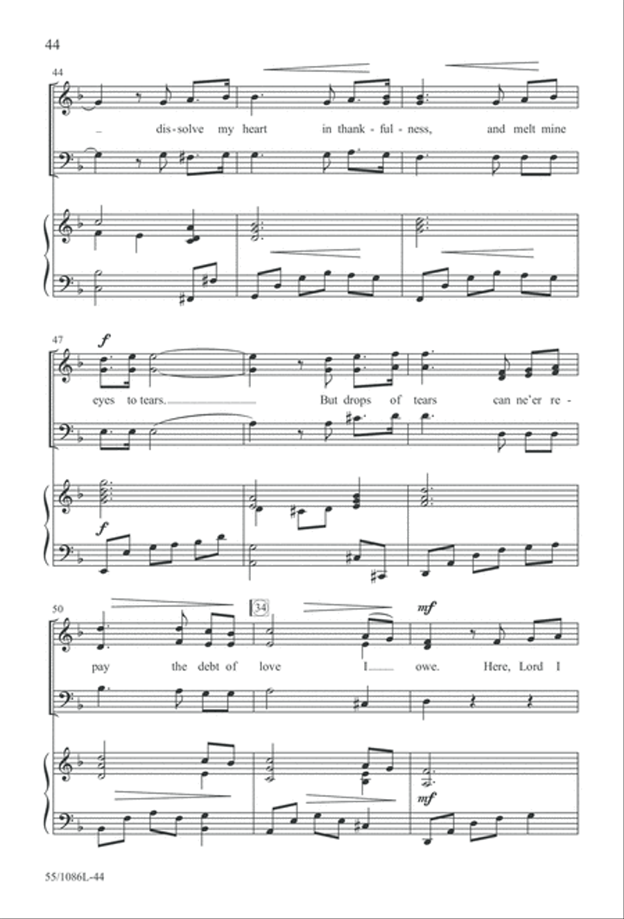 Out of the Shadows 3-Part scores gallery preview page 44