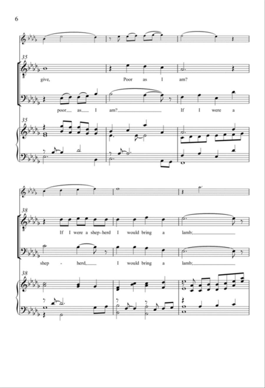 In The Bleak Midwinter In The Bleak Midwinter TTBB scores gallery preview page 5