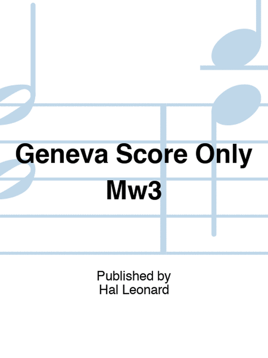 Geneva Score Only Mw3