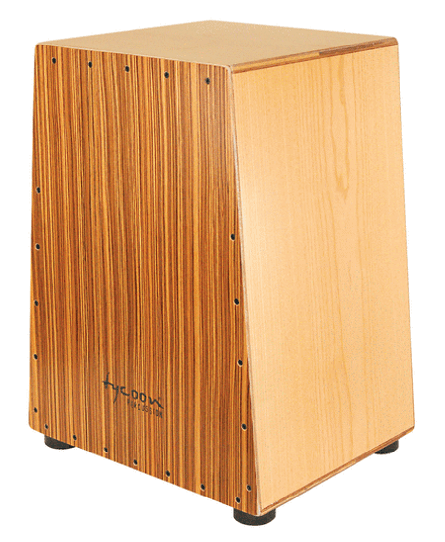 Vertex Series Cajon – American Ash Body and Zebrano Front Plate Drums & Percussion Instruments scores gallery preview page 1
