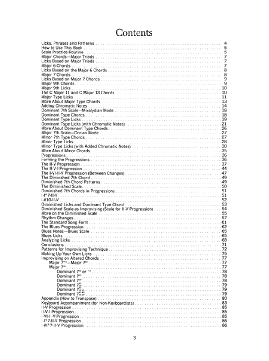 Jazz Saxophone Licks, Phrases & Patterns Saxophone scores gallery preview page 4