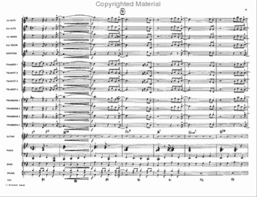 East Side Drive Jazz Ensemble - Sheet Music page 13