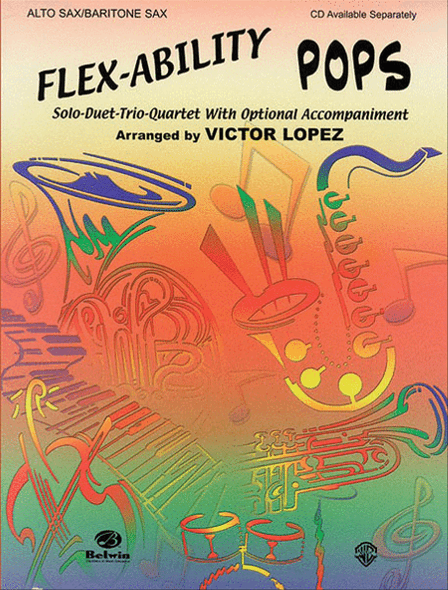 Flex-Ability Pops -- Solo-Duet-Trio-Quartet with Optional Accompaniment Small Ensemble scores gallery preview page 1