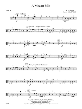 A Mozart Mix: Viola