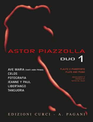 Book cover for Astor Piazzolla for Duo
