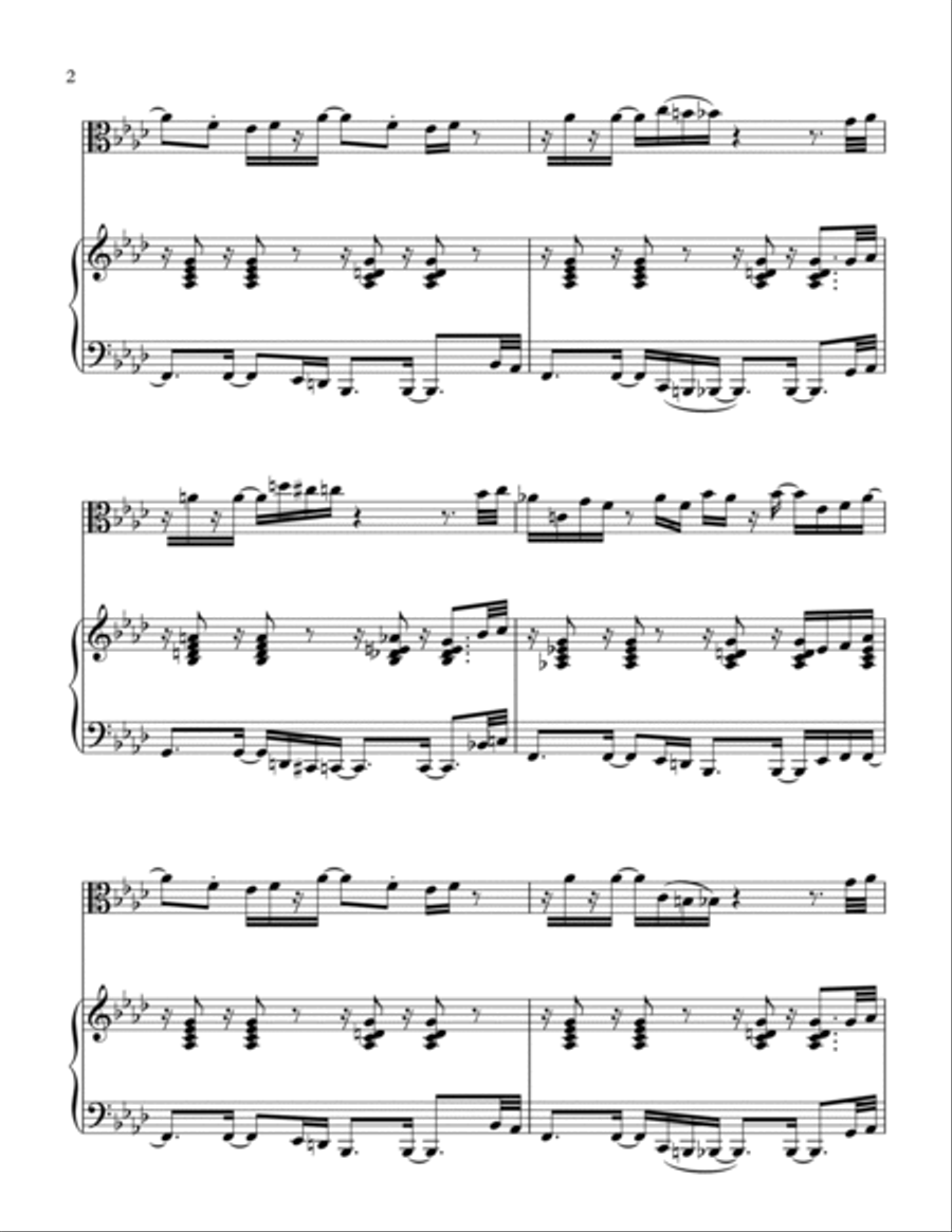 Pick Up The Pieces Viola scores gallery preview page 3