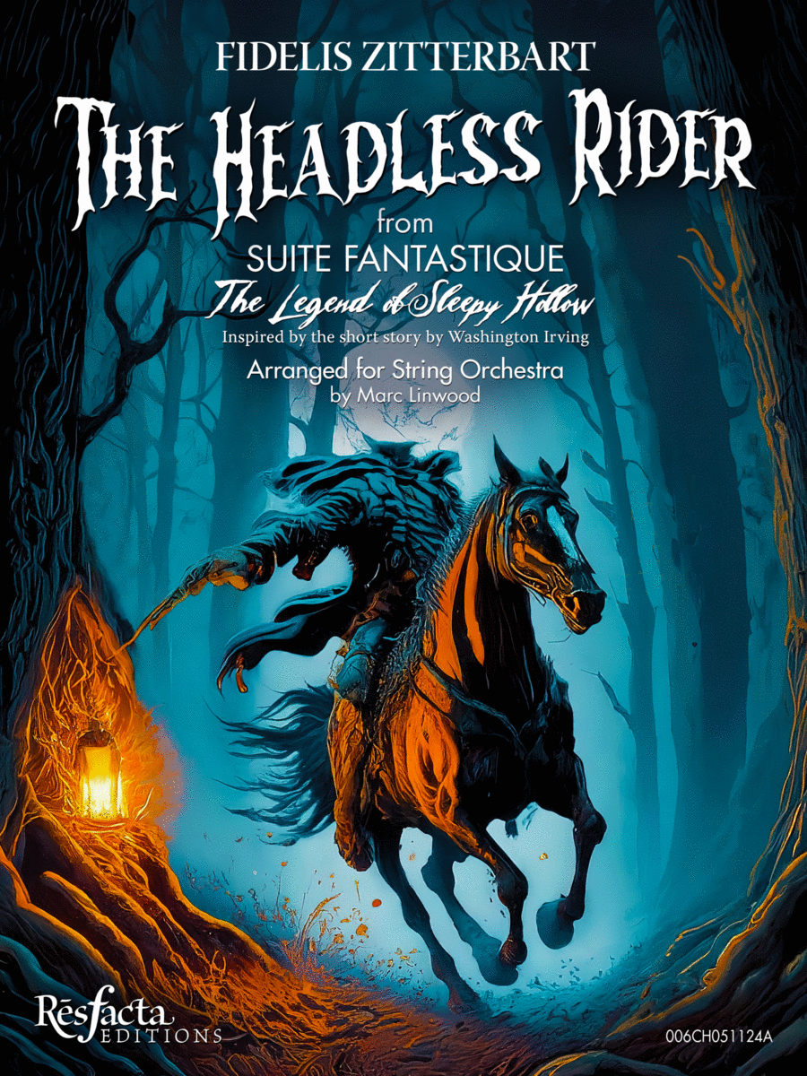 Book cover for The Headless Rider from "Suite Fantastique: The Legend of Sleepy Hollow"