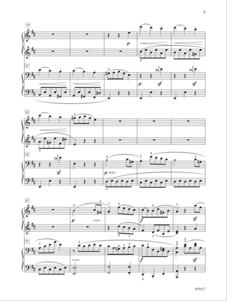 Duet Repertoire, Level 7 Piano Solo scores gallery preview page 3