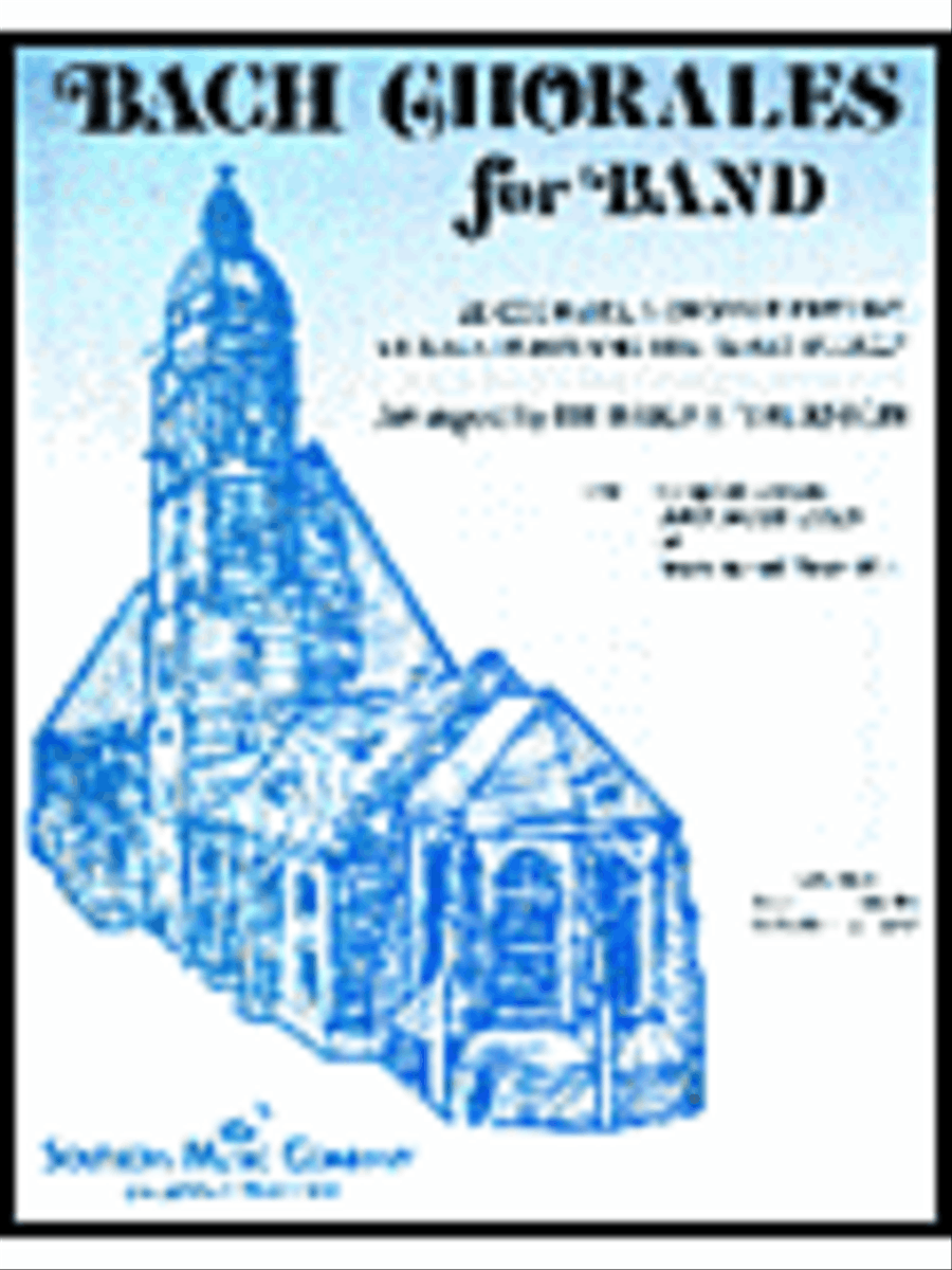 Bach Chorales for Band Concert Band scores gallery preview page 1