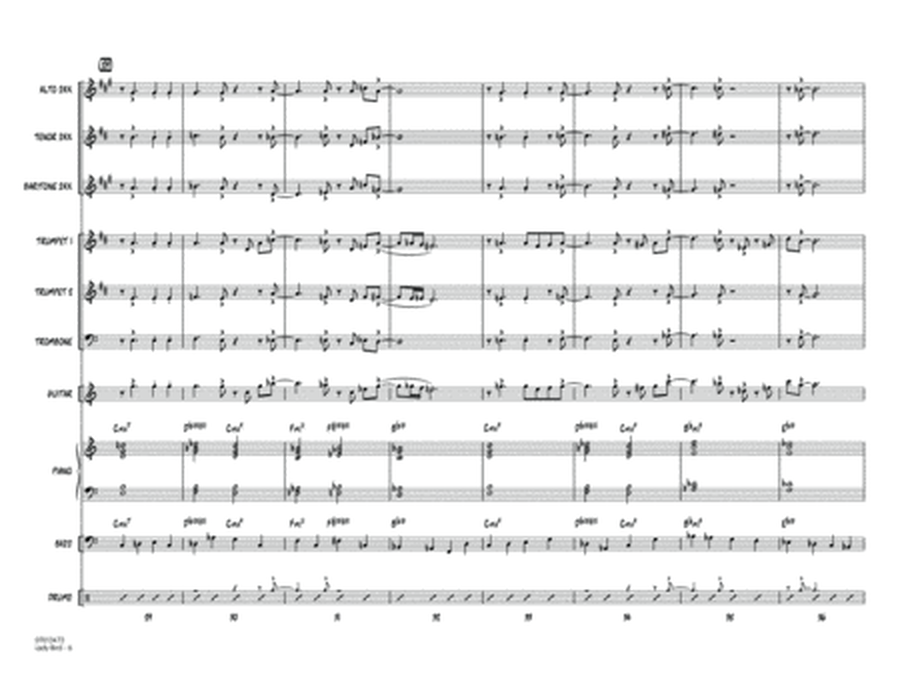 Lady Bird (arr. Mike Tomaro) - Full Score
