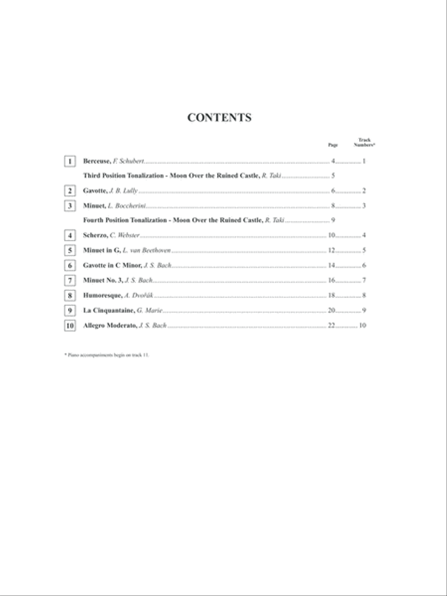 Suzuki Cello School, Volume 3 String Methods scores gallery preview page 3