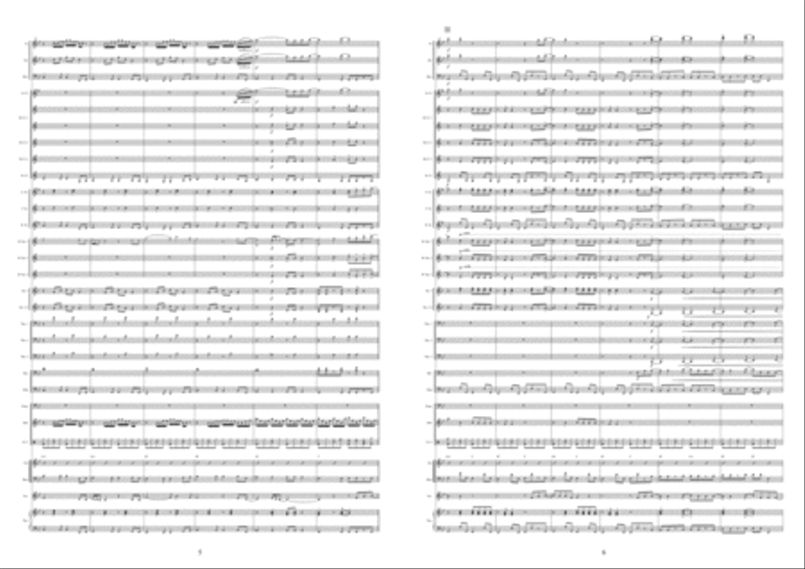 What A Feeling ! (From Flashdance) Concert Band scores gallery preview page 4