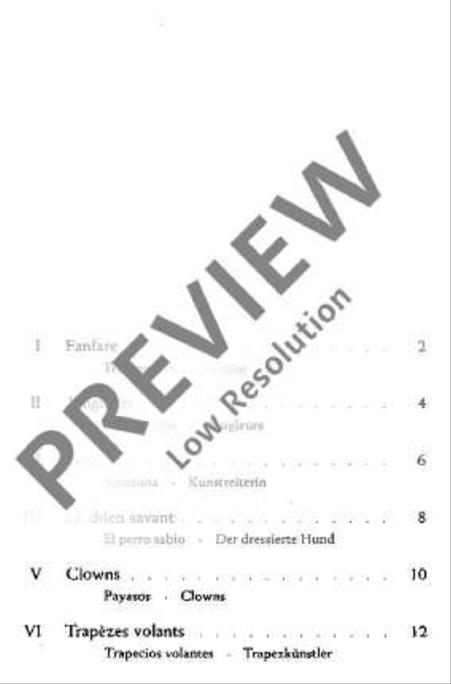 The Circus Piano Solo scores gallery preview page 16