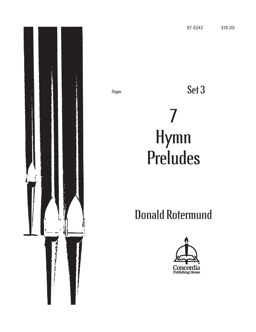 Seven Hymn Preludes, Set 3 Organ scores gallery preview page 1