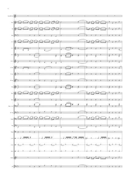Trumpet Voluntary for Solo Bb Trumpet & Concert/Wind Band image number null