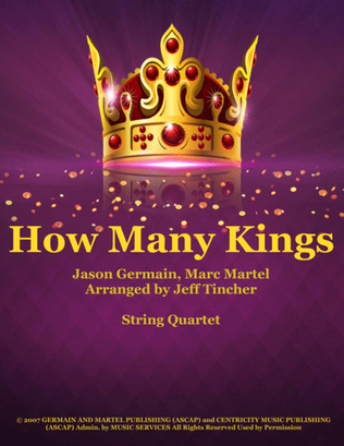 Book cover for How Many Kings