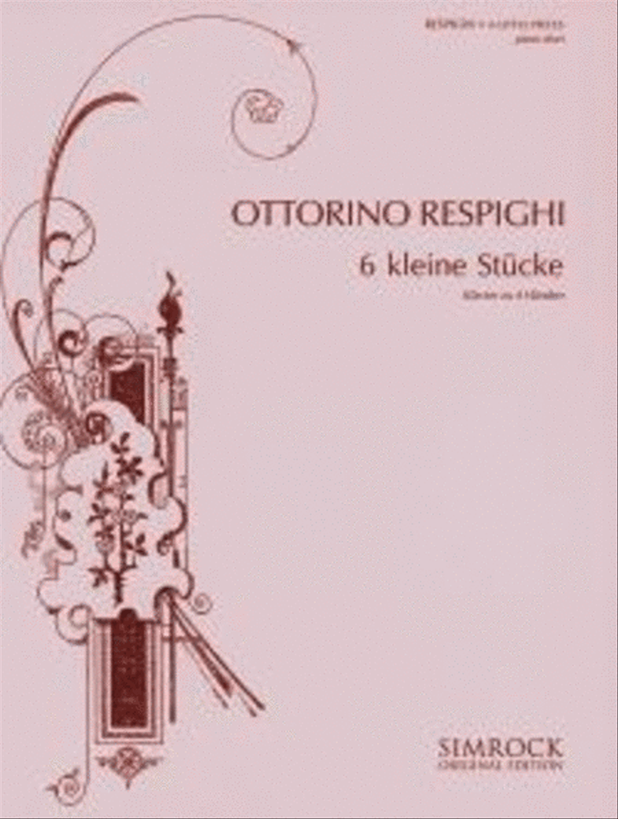 Kleine Stucke(6) Piano Duet scores gallery preview page 1