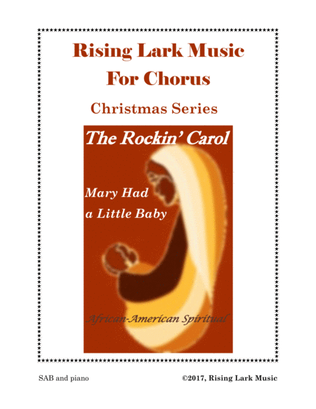 Book cover for The Rockin' Carol (SAB)