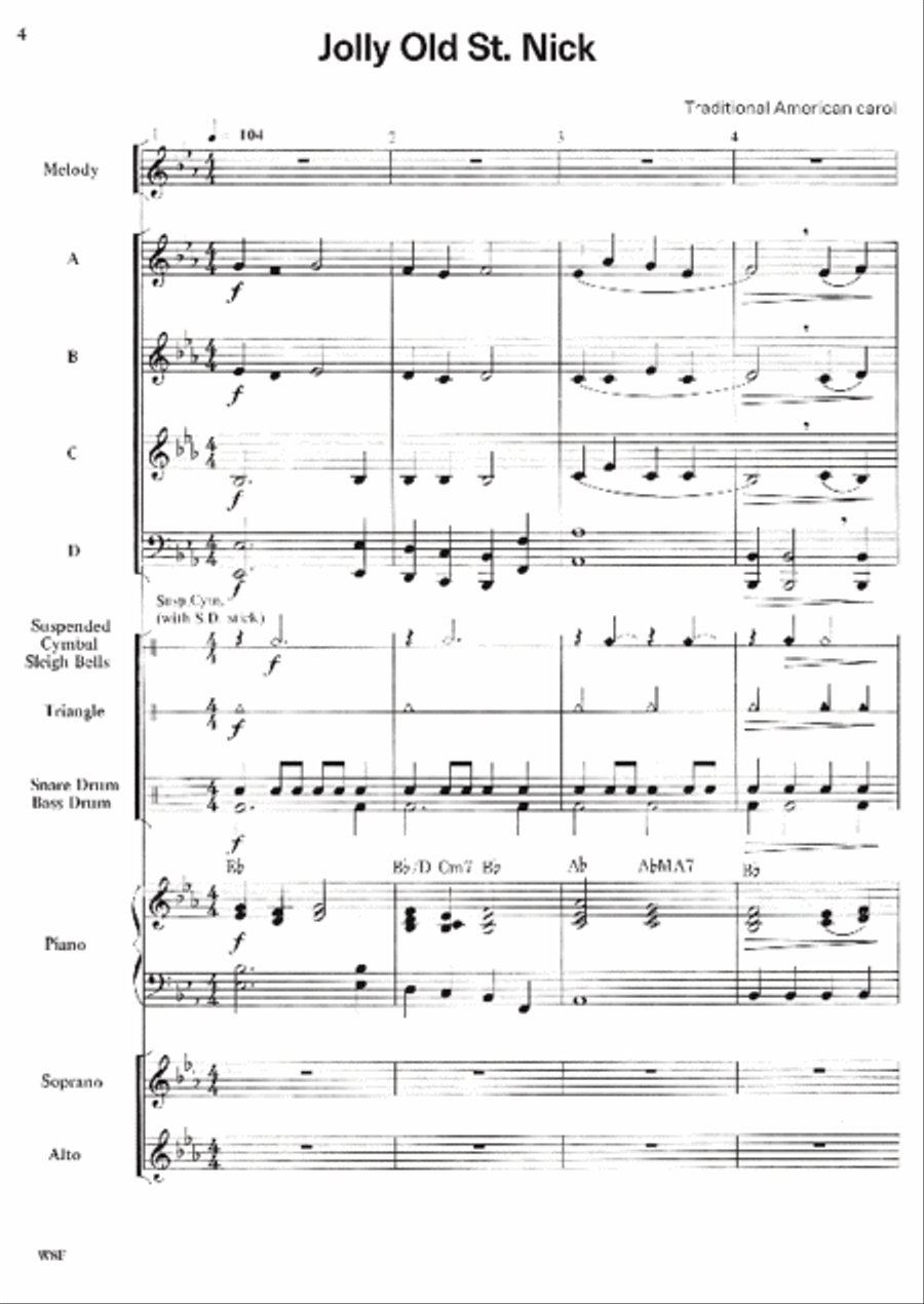 A Best in Class Christmas - Conductor Score Concert Band Methods scores gallery preview page 2