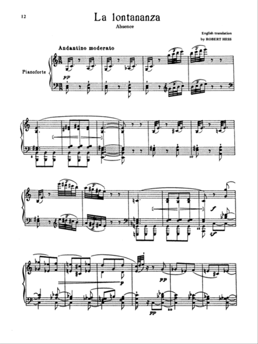 Melodies Italiani Piano, Vocal scores gallery preview page 4