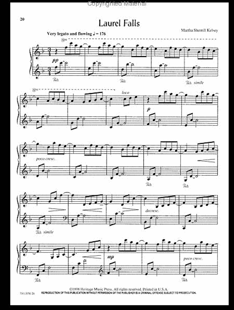 Smoky Mountain Suite Piano Solo scores gallery preview page 2