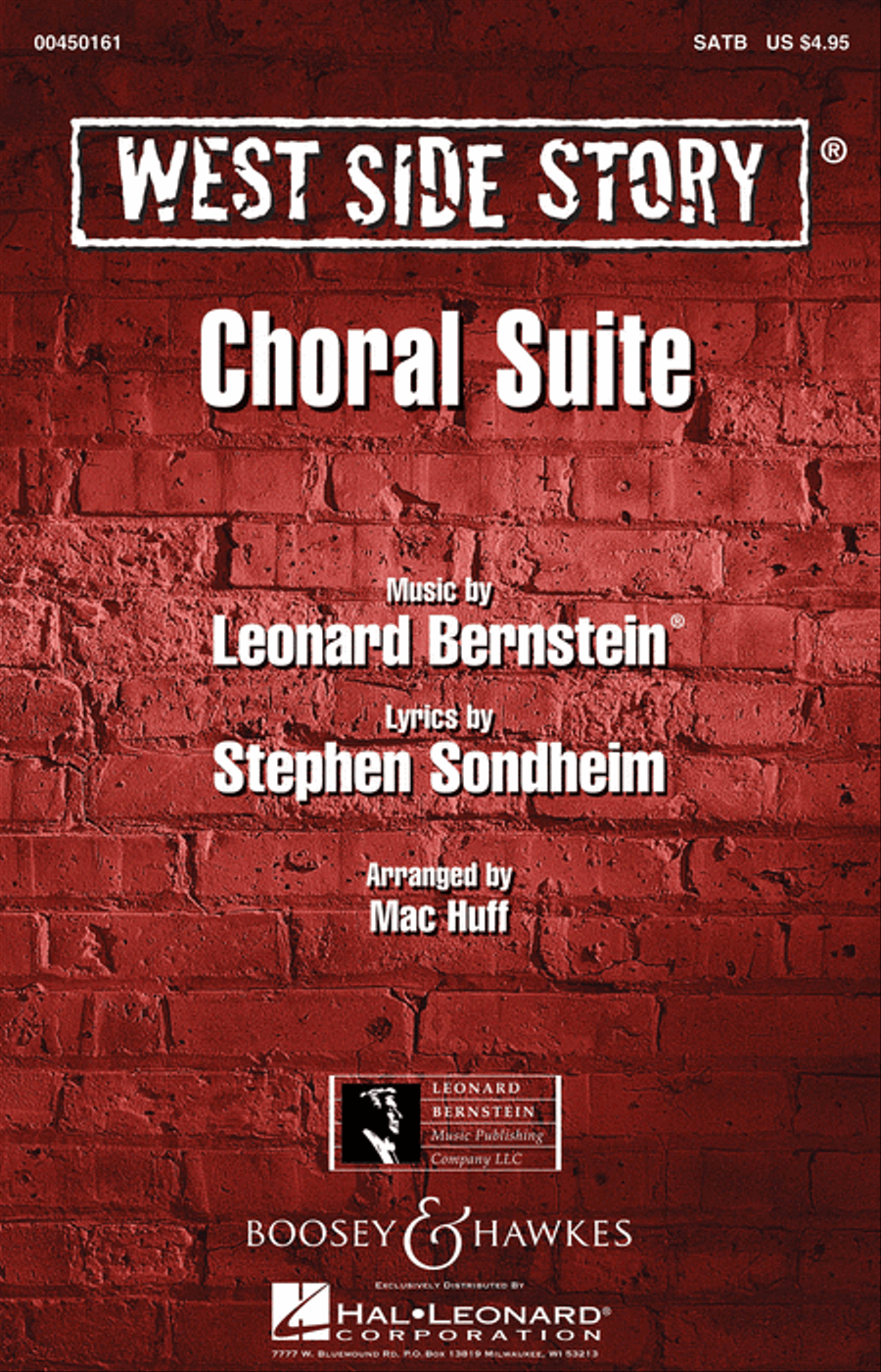 West Side Story (Choral Suite) 4-Part scores gallery preview page 1