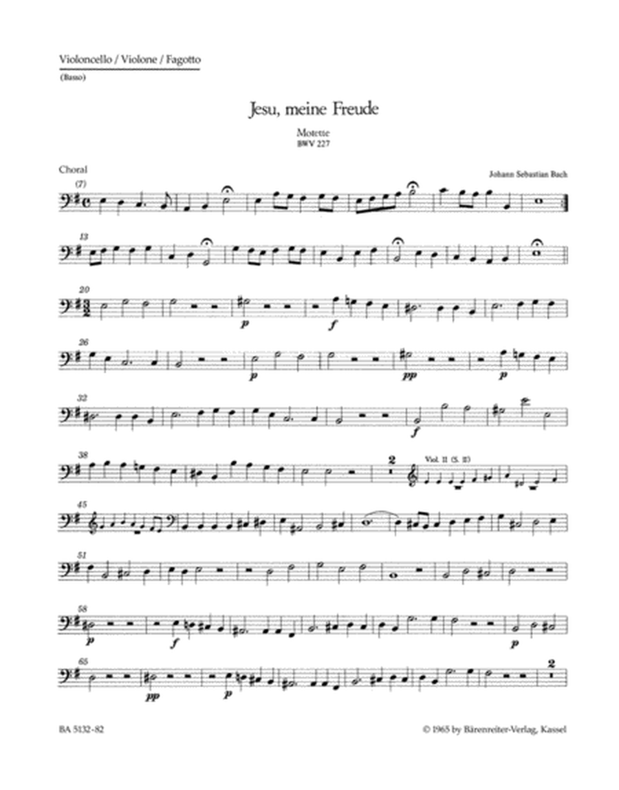 Jesu, meine Freude, BWV 227
