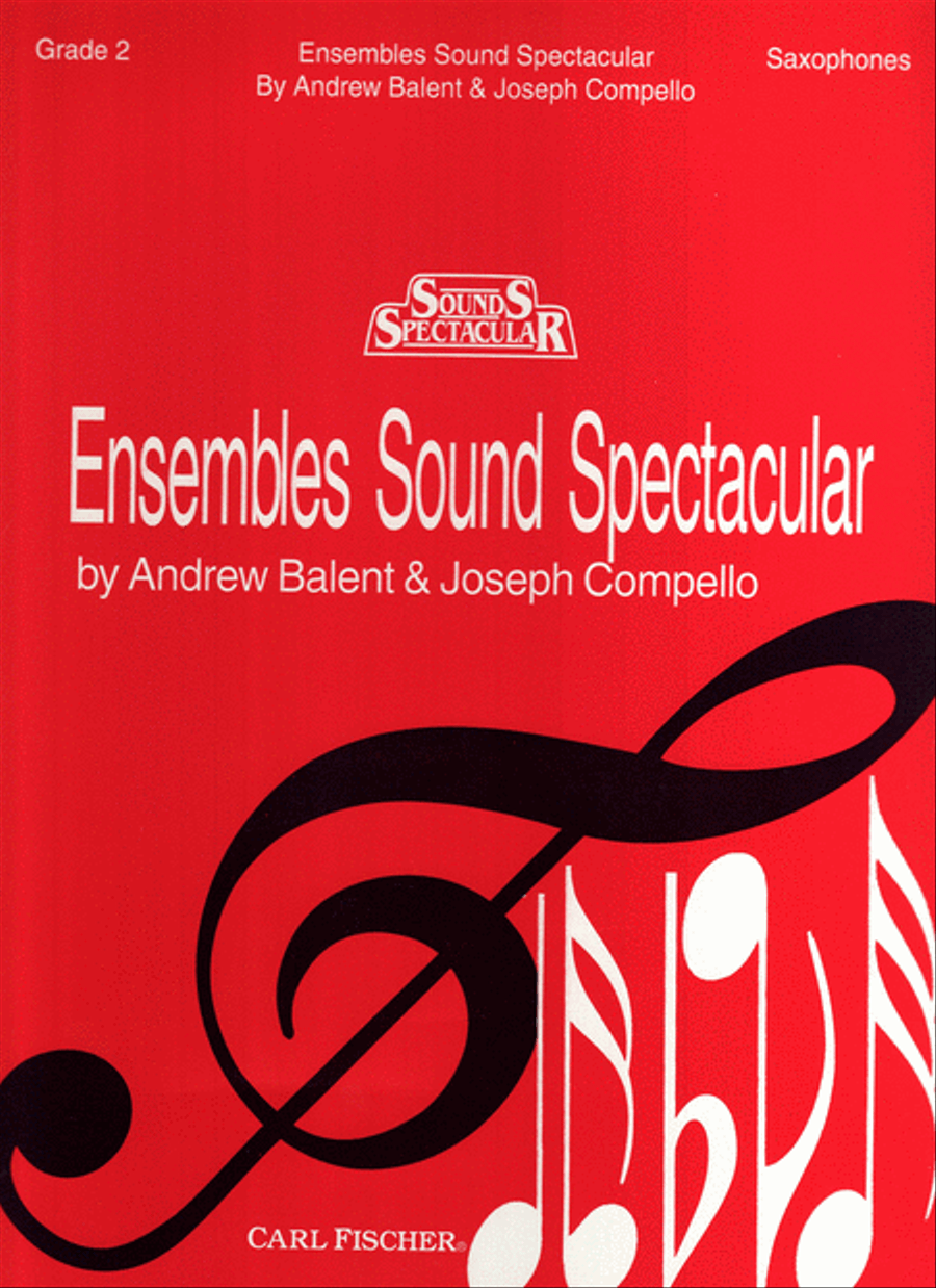Ensembles Sound Spectacular - Book 2 Concert Band scores gallery preview page 1