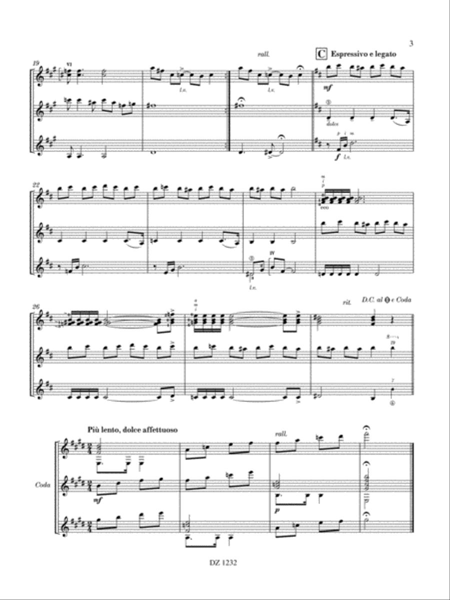 La Fabiola Guitar Ensemble scores gallery preview page 3
