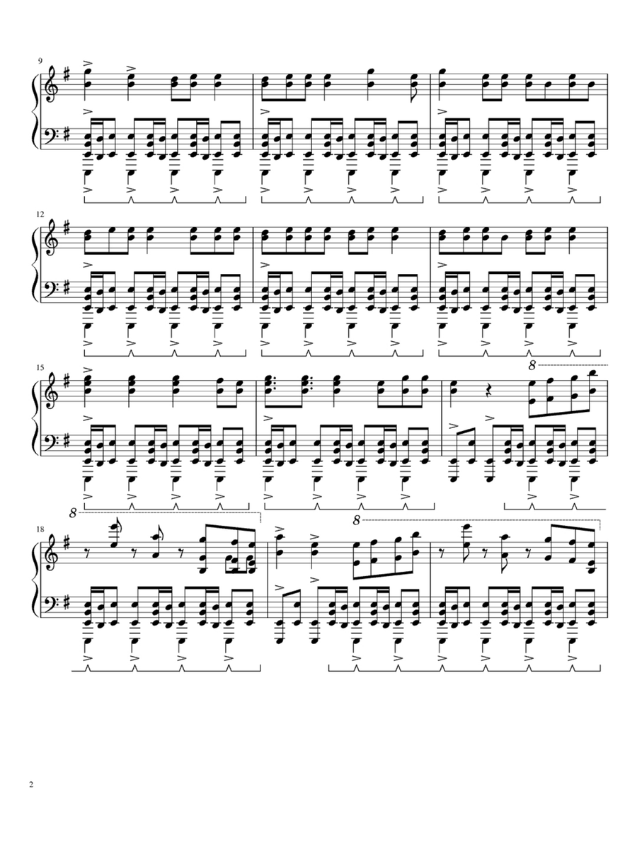 The Phoenix Easy Piano scores gallery preview page 2