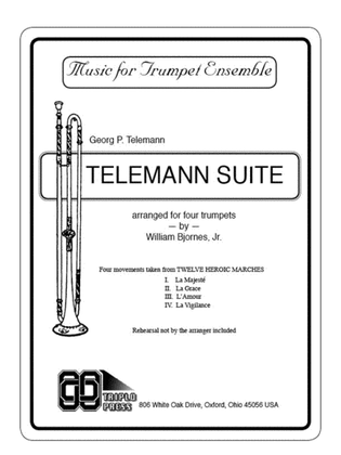 Book cover for Telemann Suite
