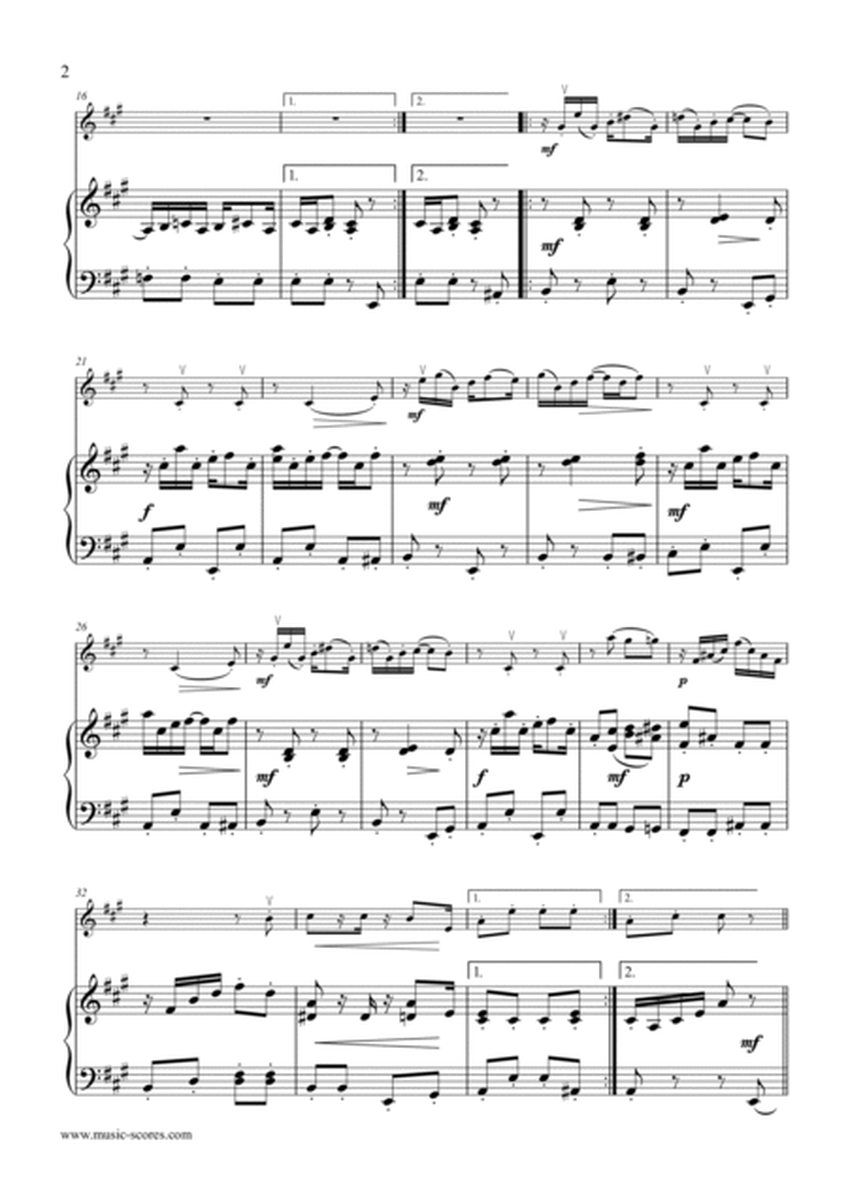 Maple Leaf Rag - Violin and Piano image number null