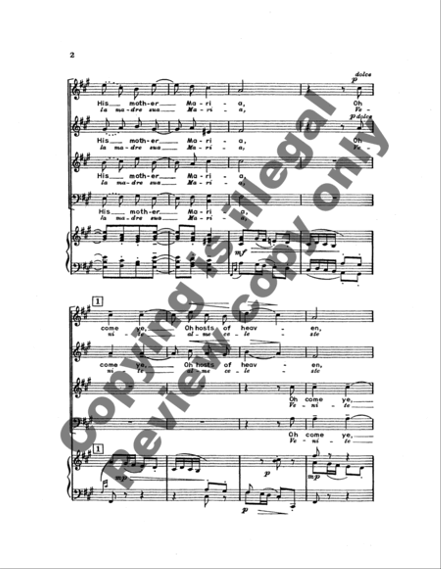 The Lo Messiah (Ecco il Messia) 4-Part scores gallery preview page 10