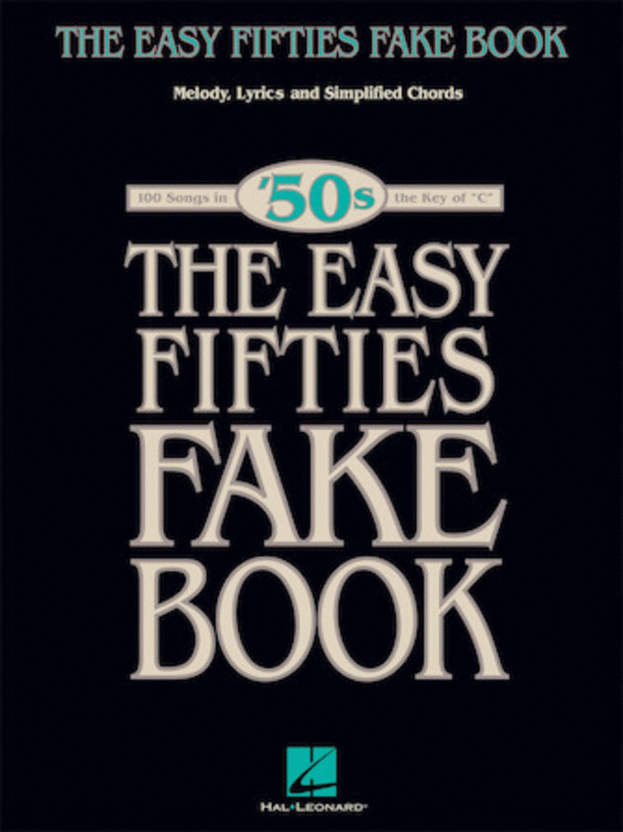 The Easy Fifties Fake Book Piano scores gallery preview page 1
