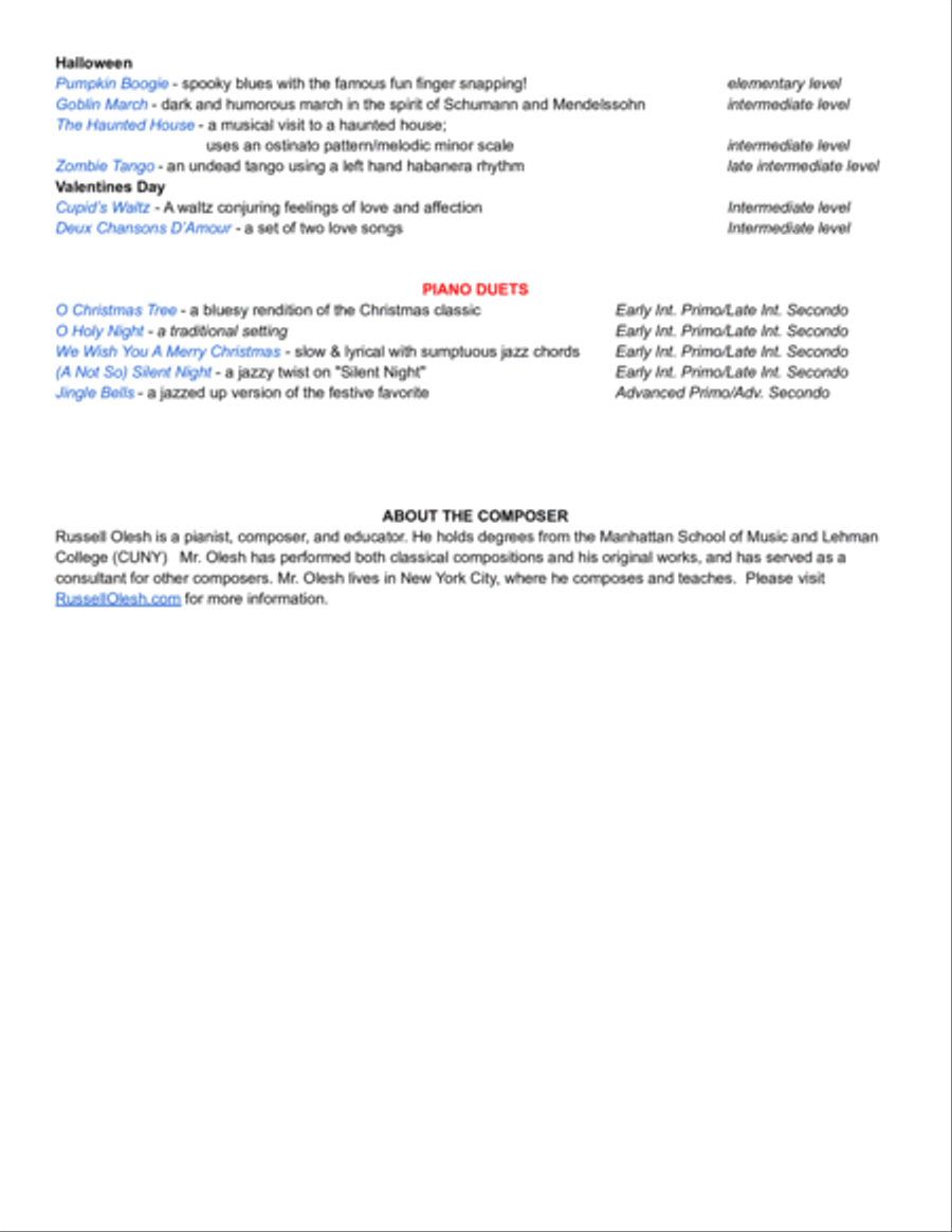 All I Want For Christmas Is You Easy Piano scores gallery preview page 5