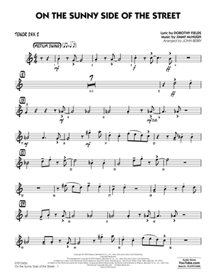 Book cover for On the Sunny Side of the Street (arr. John Berry) - Tenor Sax 2